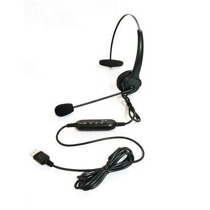 2020 Hot USB Headset with Microphone Rotatable Adjustable N