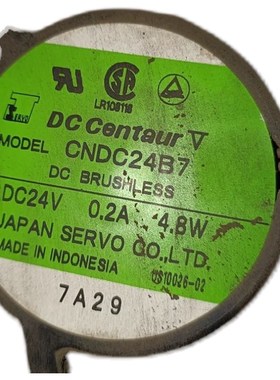 全新日本伺服 CNDC24B7V/B7R/B4/S-037/038 24V变频器散热风扇