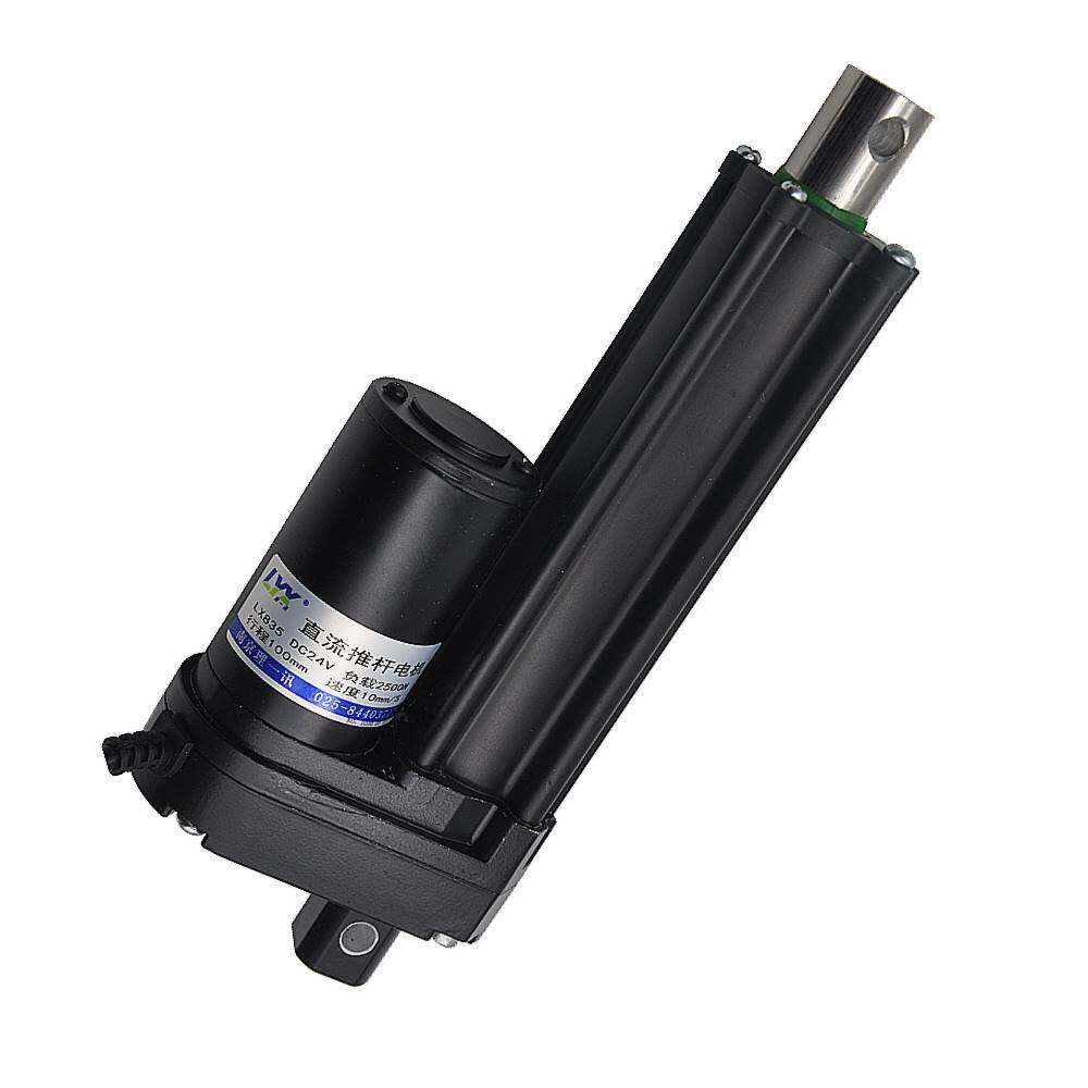 lx835电动推杆3500n微型工业推杆直流推杆电机直线电动伸缩推拉杆