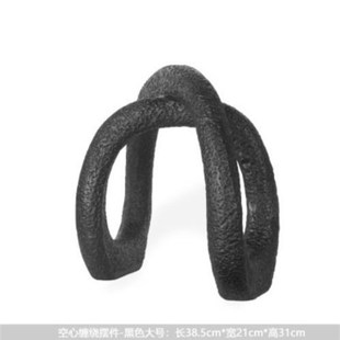 牧羊人摆件现代样板间抽象北w欧家居客厅书房摆设售楼处会所软装