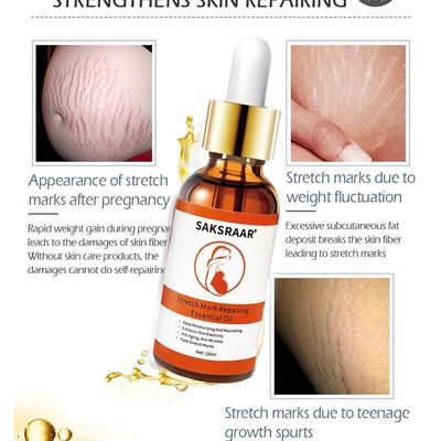 推荐Stretch Marks Remover Essential Oil Skin Care Treatment