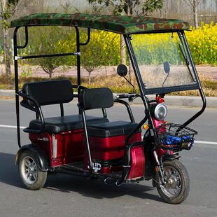 电动休闲折叠三轮车车棚雨棚顶盖单卖大顶不包含支架