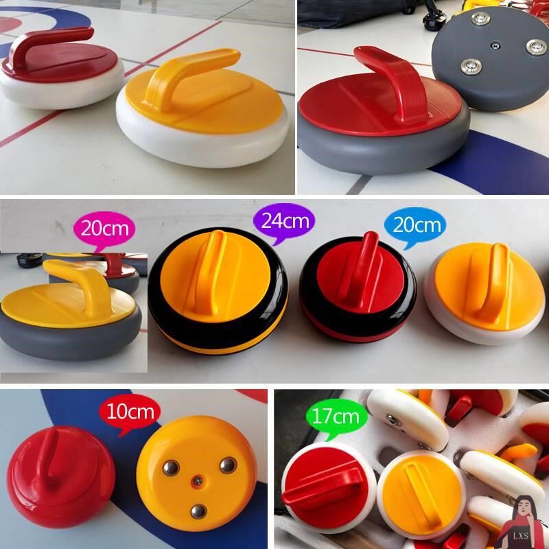 旱地冰壶球滚珠校园商场团建地壶球仿真冰面运动标准赛道活动道具