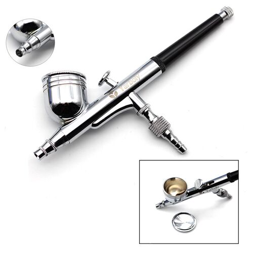 0.2mm Gravity Feed Dual Action Airbrush Air Brush Paint Spra
