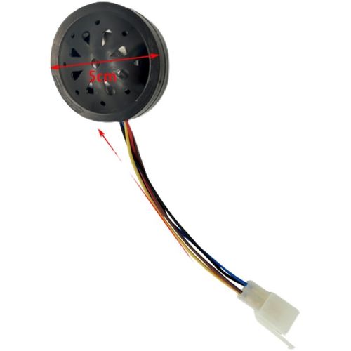 电动车喇叭2线4线5线转向喇叭电瓶车灯头喇叭仪表喇叭36-72V通用