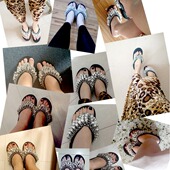 新款 韩国松糕厚底坡跟串珠水钻 人字夹脚拖鞋 2020夏季 沙滩鞋 女