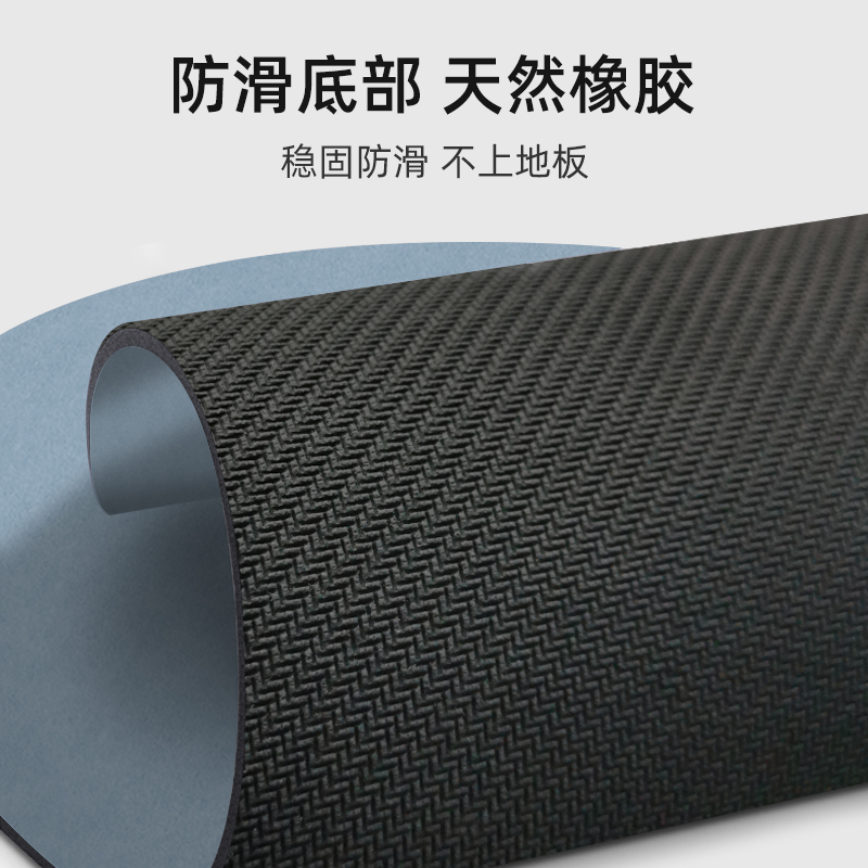 客厅地垫家用圆形茶几垫书房轻奢转椅防滑垫卧室T床边隔音免洗地