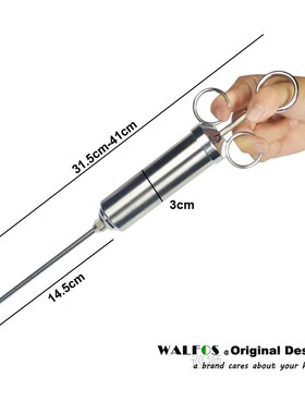 Food Flavor Seasoning BBQ Meat Syringe Marinade Injector Kit