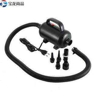 极速大型泳池充气帐篷气垫船600W 1200W高压电动充气吸气两用电动