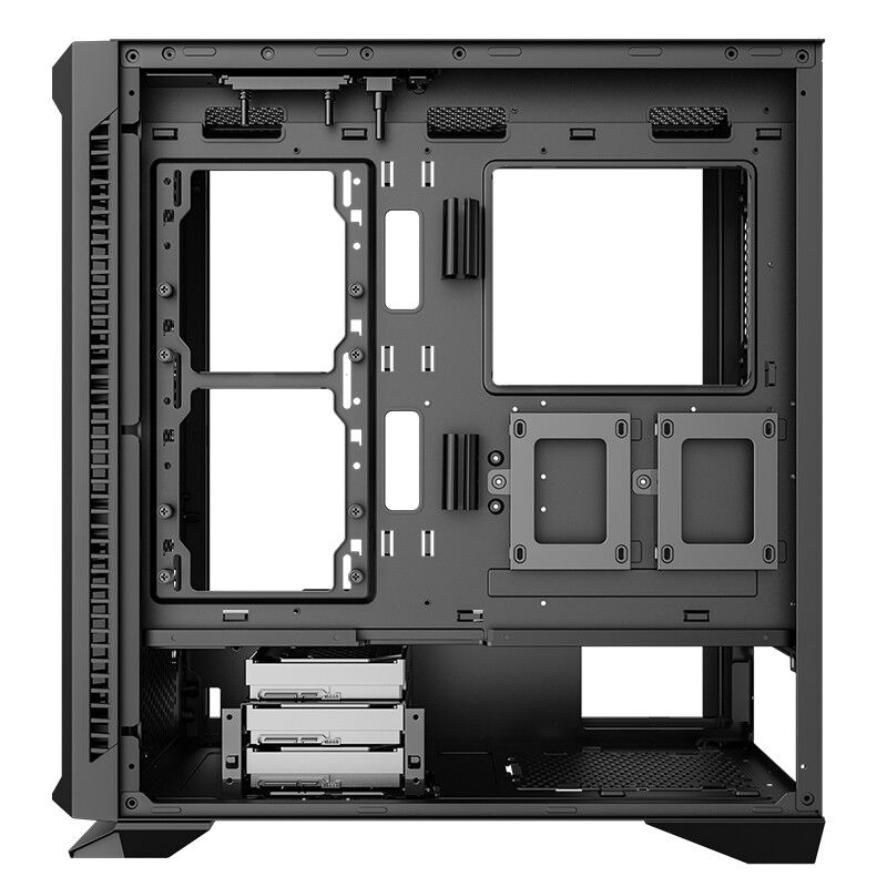 新品长城(GreatWall)铁幕H503B铁侧板机箱(双20cm风扇位/E-ATX