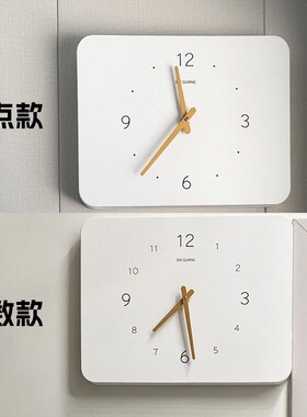 简霏北欧风电表箱装饰画带钟表竖款时钟空气开关电闸Y配电箱遮挡