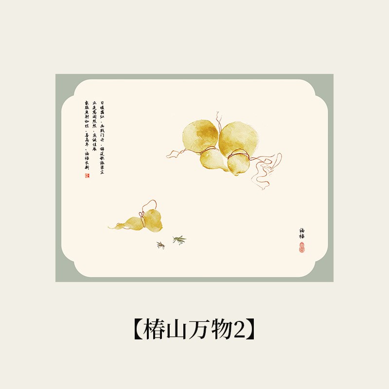 现货复古中式美学厨房沥水垫 家用桌面吸水防滑垫子 餐具碗盘隔热