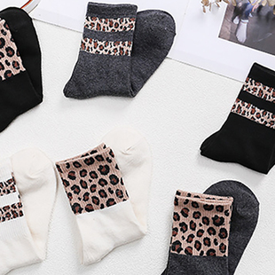 Mid Retro 推荐 Breathable Style Cotton Tube Unisex Socks for