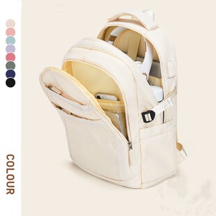 旅行背包女士大容量短途旅游包大学生电脑双肩书包出差行李包男款