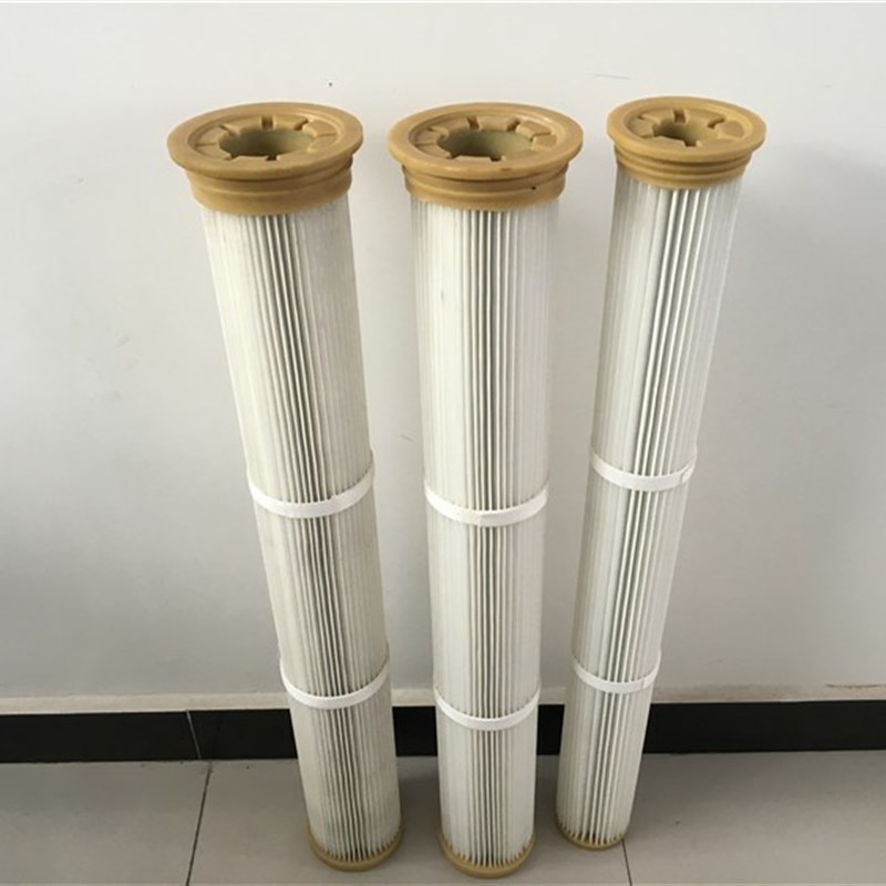 PU注胶替代g布袋除尘滤芯2粉尘滤筒顶装S脉冲折叠式吹尘器i.