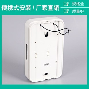 叮咚h门铃 清脆响亮 明装 门铃 有线门铃交流电220 机械式 家用酒店