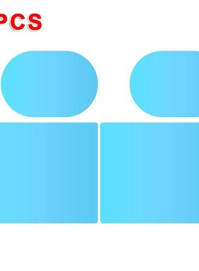 Rearview Mirror Side Film Light Blue Waterproof Window Set A
