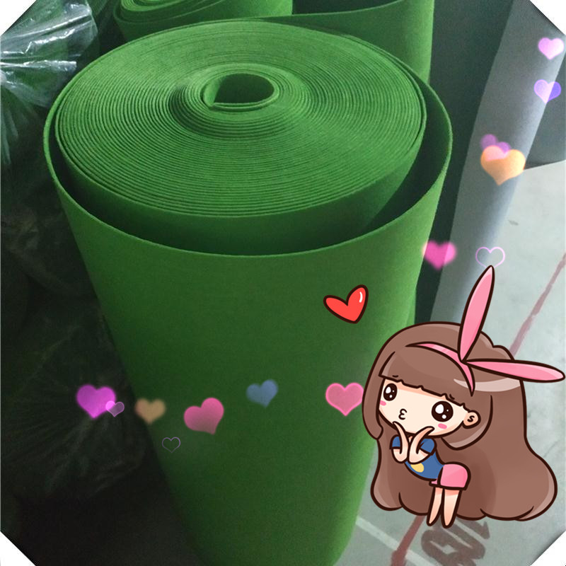 速发新幼儿园装饰彩色背胶毛毡布隔音自粘绒布墙面装饰墙纸宣传栏
