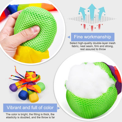 推荐Hand Throw Ribbon Sandbag Meteor Ball Toss Game Outdoor