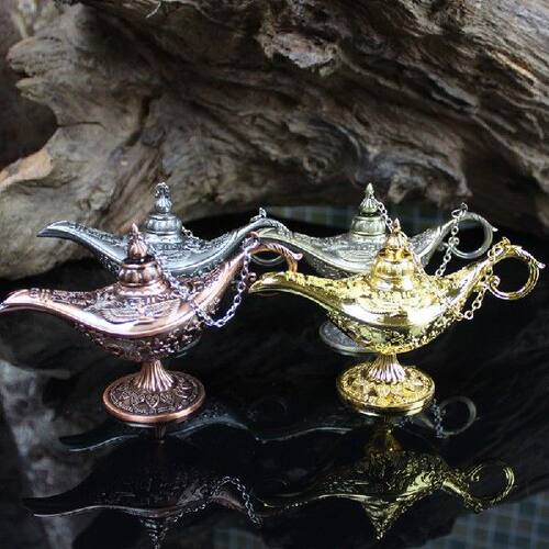 热销Antique Kids Birthday Gifts Aladdin Wishing Lamps The Ma