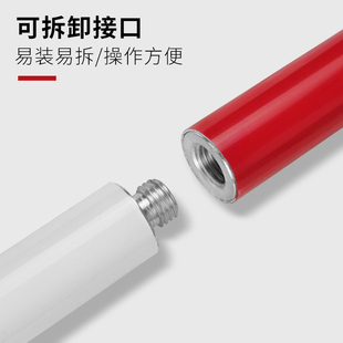 标杆花杆测量红白标尺杆测量用花杆测绘2米/3米/5米铝合金测深杆