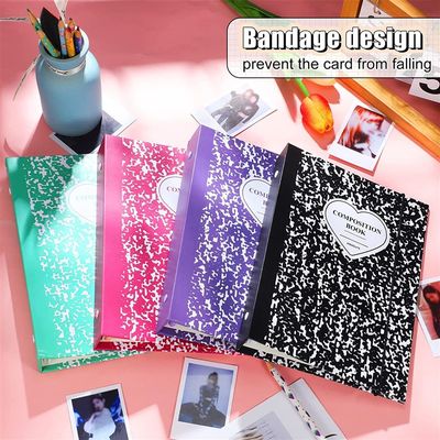 速发Kpop Photocard Binder A5 Album 6 Ring Card Protectors ho