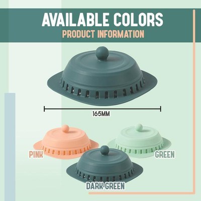 Silicone Anti Clogging Anti smell Strainers Floor Drain Hai