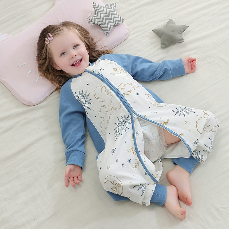 婴儿睡袋春秋款恒温保暖睡袋四层纱布防踢被幼儿园儿童睡袋,婴童用品,睡袋/防踢被,淘宝优惠券,粉丝福利购,淘宝优惠卷
