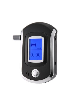 AT6000酒精测试仪便携式检测仪 配吹嘴 汽车H家用 alcohol tester