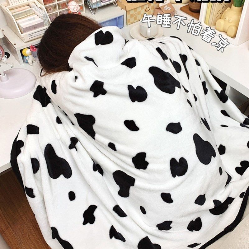 午睡毯教室用儿童披肩毛毯单人宿舍加厚女生学生宿舍办公室小毯子