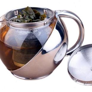 冲茶U器单壶家用茶 玻璃泡茶器滤网泡茶壶茶水分离过滤花茶壶日式