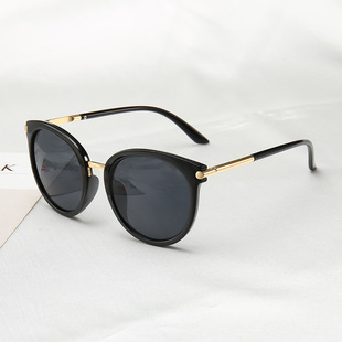 Woman Eye Sunglasses Cat Fashion 速发Vintage Design Round