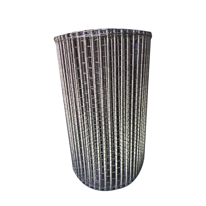 定做链片网输送带眼睛网带304流D水线载重不锈钢网带链条输送带