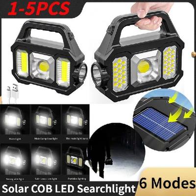 0lm Sooar Light LED COB OutdolrM Camping Lanter
