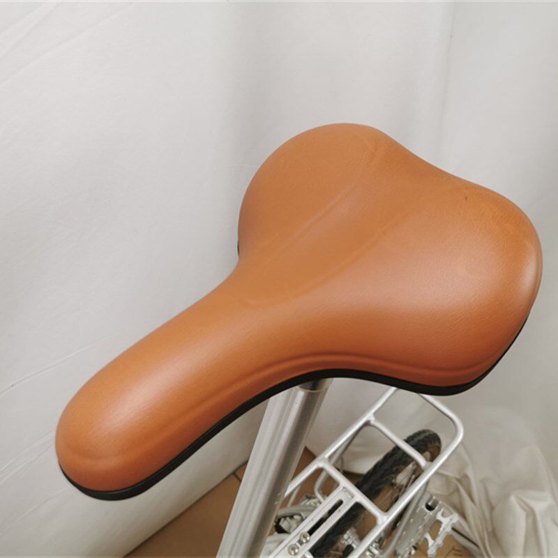 莫曼顿拿铁原装坐垫女款复古旅行车鞍座弹簧舒适车座 自行车座