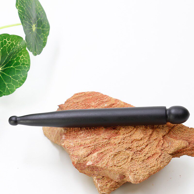 现货速发泗滨砭石眼部拨筋棒女美容棒点穴棒面部脸部头部经络家用