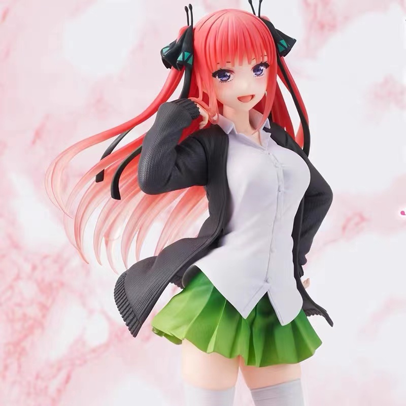 五等分的花嫁手办中野一花二乃三玖四叶五月机箱摆件动漫二次元