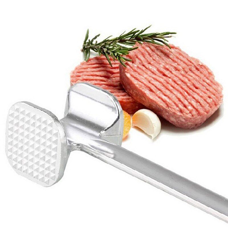 19.5cm Two Sides Aluminum Meat Hammer Mallet Beef Chicken St