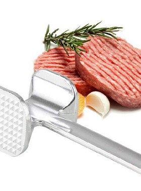 19.5cm Two Sides Aluminum Meat Hammer Mallet Beef Chicken St