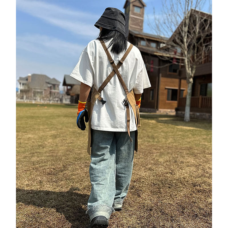 帆布围裙定制logo印字奶茶店花店咖啡烫染师餐饮防污工作服女,家庭/个人清洁工具,围裙,淘宝优惠券,粉丝福利购,淘宝优惠卷