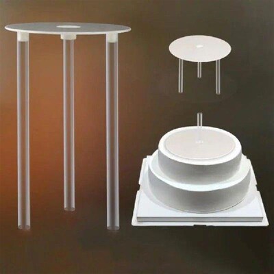 小众高货Multilayer Cake Stand Decoration Rack Fre Round Cake