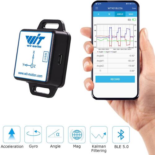 WitMotion WT901BLECL BLE 5.0 Low-consumption 3 Axis Accelero
