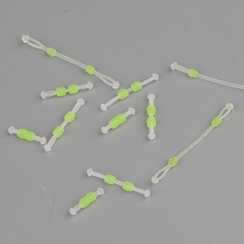 现货子线分叉器硅胶分线器双钩定距太空豆防缠分离器防缠绕钓鱼小