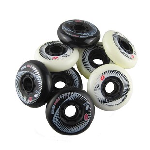 8 piece Original Hyper +G Concrete Inline Skate Wheels 84A 8