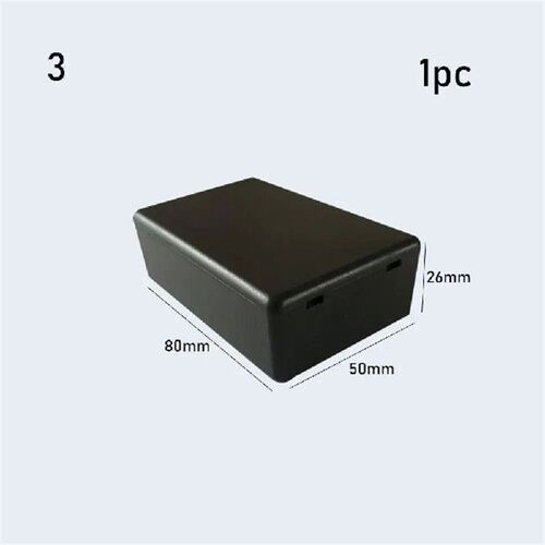 小众高货1PC Plastic Waterproof Black DIY Housing Instrument