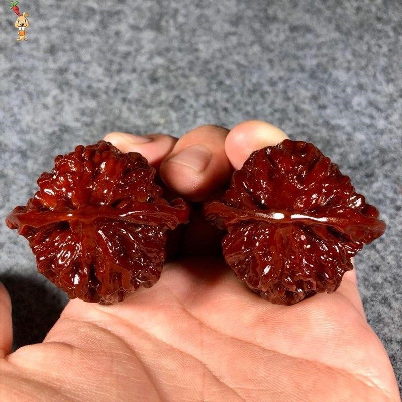 文玩桃核练手把玩核桃手玩雕刻包浆特大盘玩玉化狮子头官帽蛤蟆头