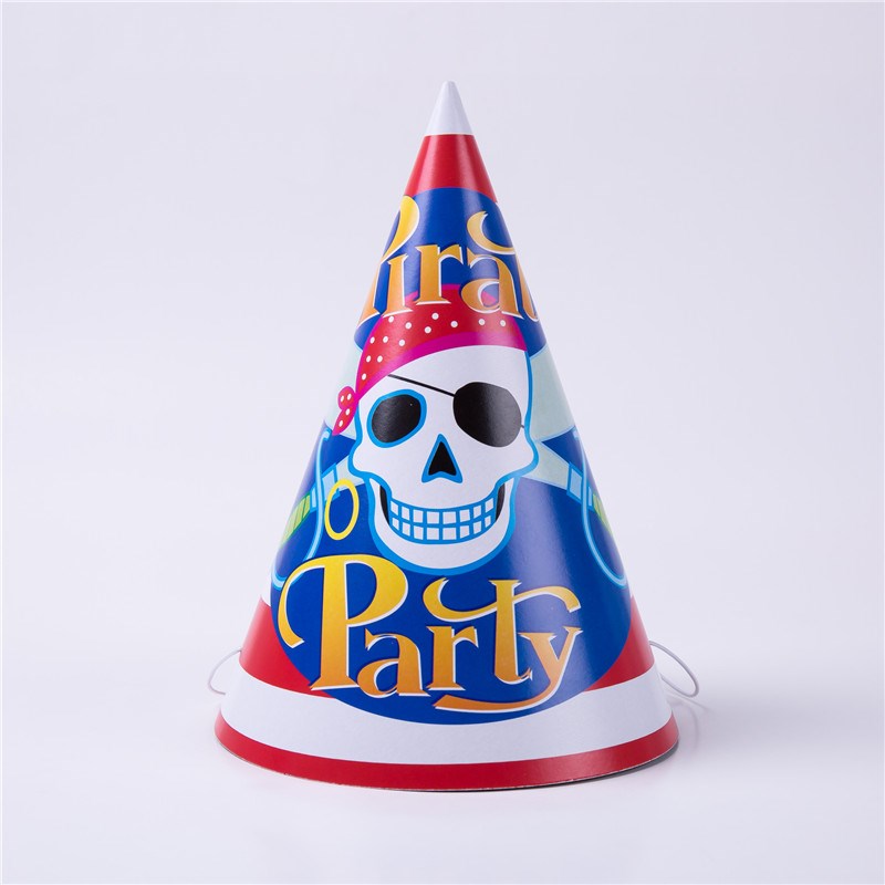 Pirate Party Theme Disposable Tableware Set Paper Plate Nap