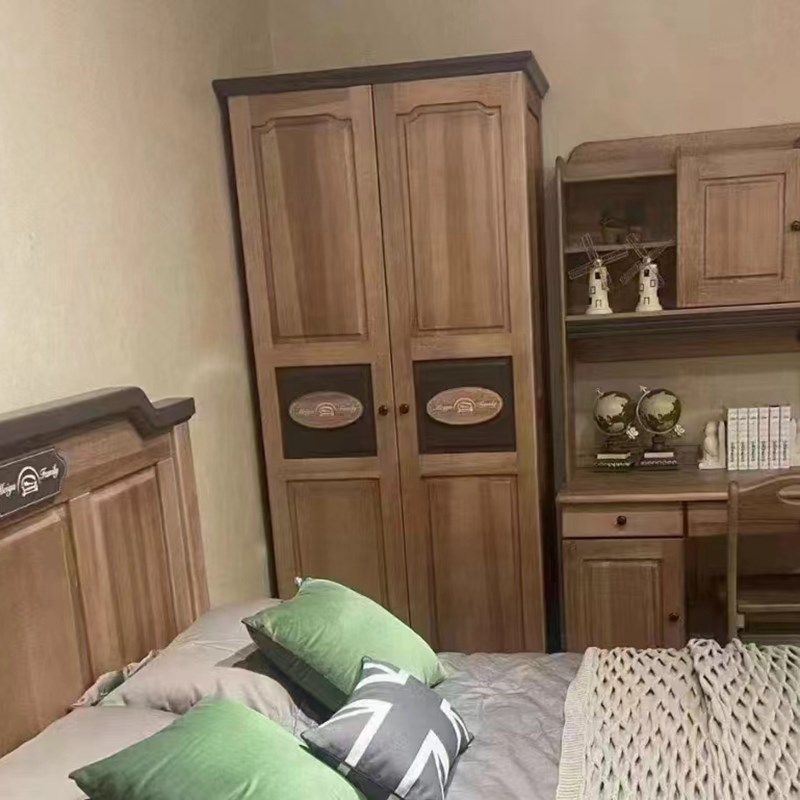 全实木衣柜儿童衣柜两门三门衣橱实木储物柜简约四门衣柜衣帽间柜,住宅家具,独立衣柜,淘宝优惠券,粉丝福利购,淘宝优惠卷