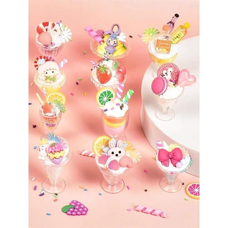 奶油胶咕卡套装贴纸冰淇淋杯dziy材料包元旦豪华版女孩工具甜品杯,文具电教/文化用品/商务用品,咕卡/咕卡盘/配件,淘宝优惠券,粉丝福利购,淘宝优惠卷