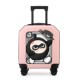 卡通拉杆箱男女18寸大容量小学生登机箱S万向轮密码 拉杆包